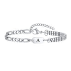 Bracelet homme initiale a