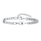 Pulsera para hombre inicial - letra 