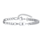 Pulsera para hombre inicial - letra 