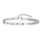 Pulsera para hombre inicial - letra 