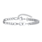 Pulsera para hombre inicial - letra 