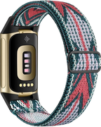 Bracelet pour montre Fitbit Charge 5, Charge 6 blanc et rose