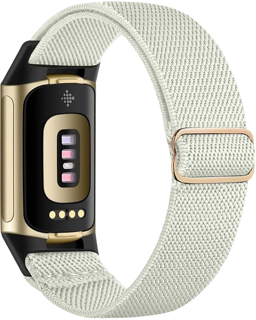 Bracelet pour montre Fitbit Charge 5, Charge 6 blanc