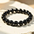 Bracelet "Rempart" en Tourmaline Noire