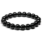 Bracelet "Rempart" en Tourmaline Noire
