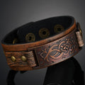 Scandinavian Leather Bracelet for Men