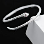 Silver Serpent Bracelet