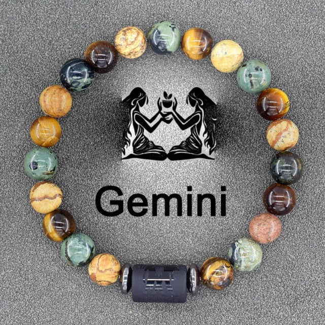 Pulsera Signo Del Zodiaco 12 Constelaciones Géminis