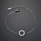 Pulsera Sol plata