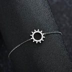 Pulsera Sol plata