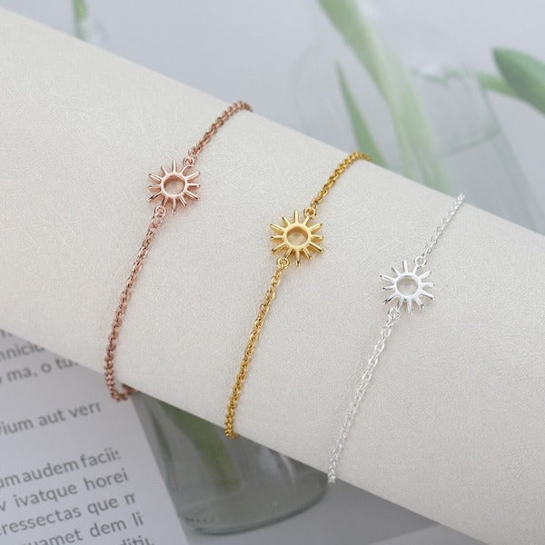 Women's Sun Chain Bracelet Star