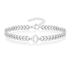 Bracelet torsadé initiale c