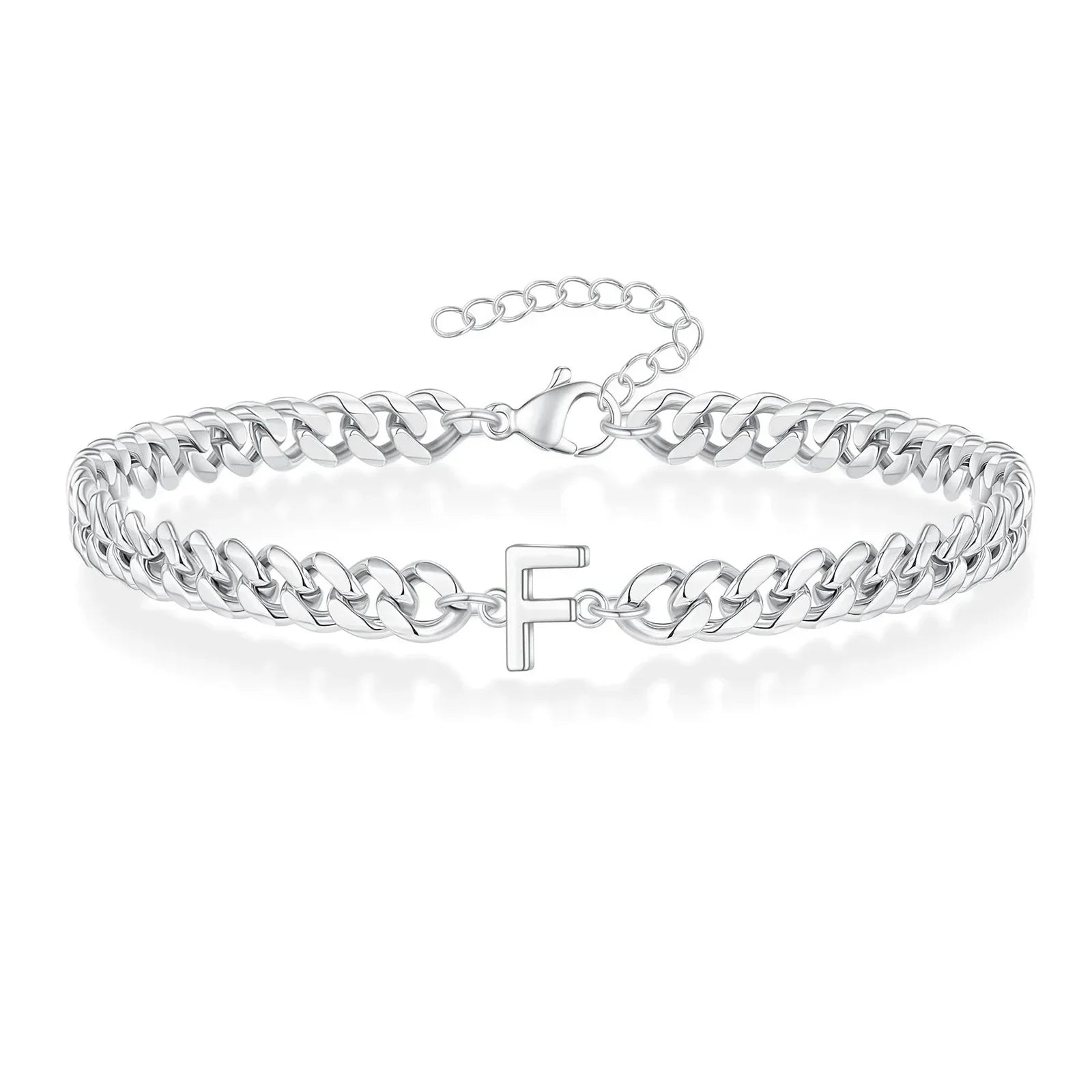 Bracelet torsadé initiale f