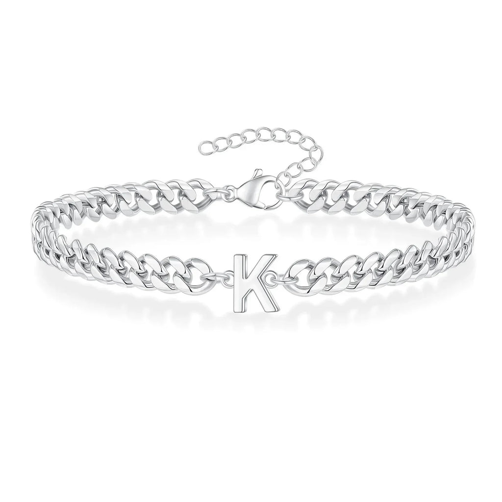 Bracelet torsadé initiale k