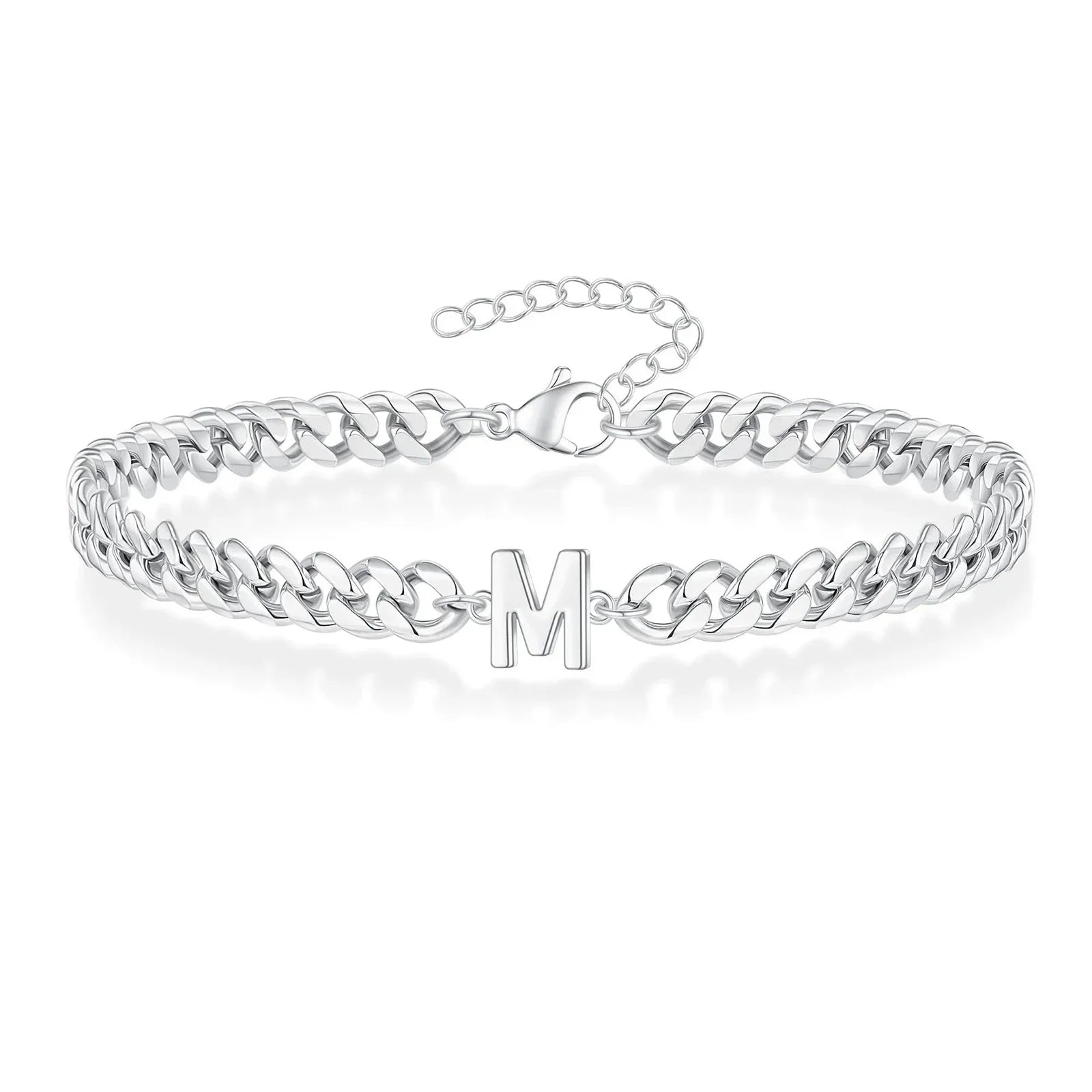 Bracelet torsadé initiale m