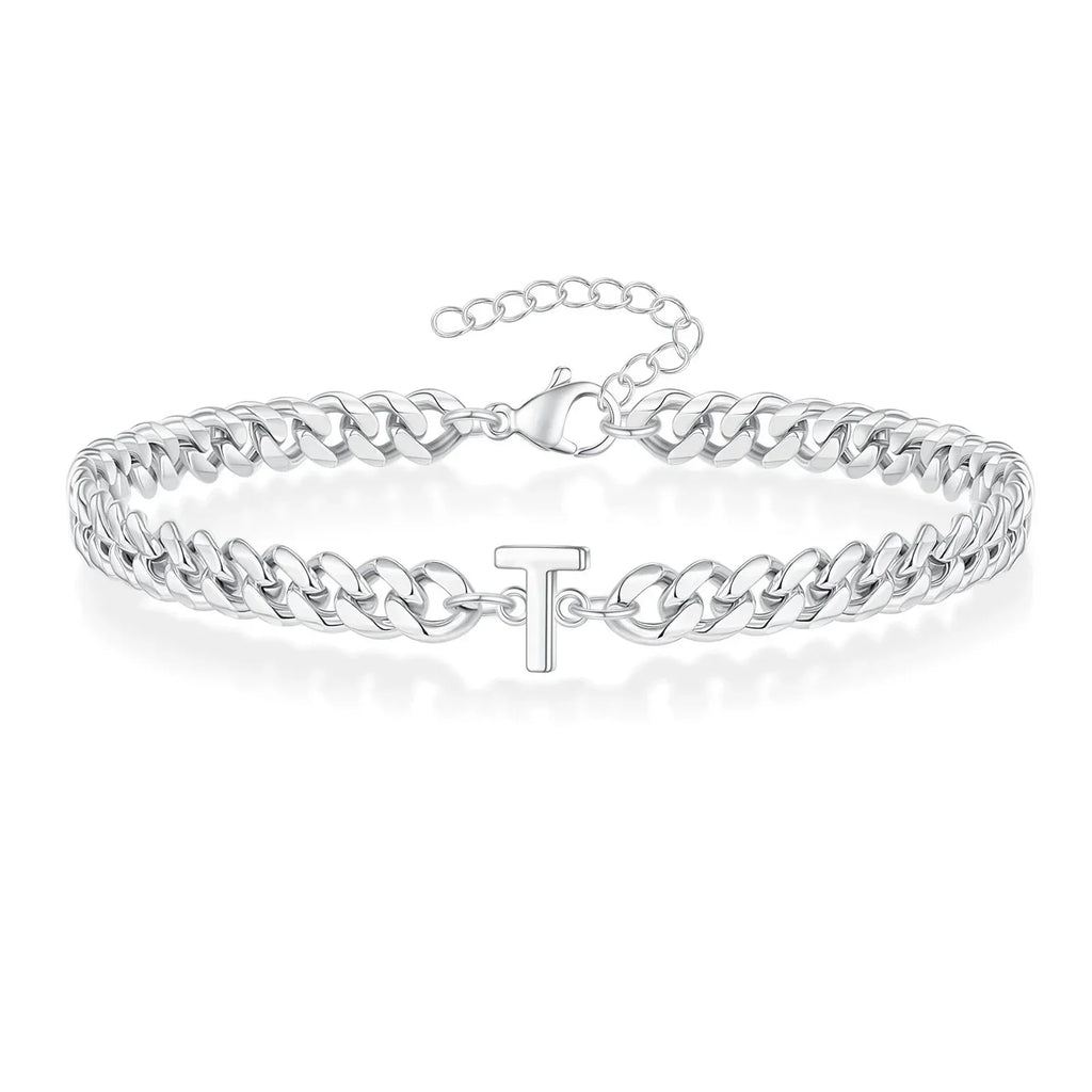 Bracelet torsadé initiale t