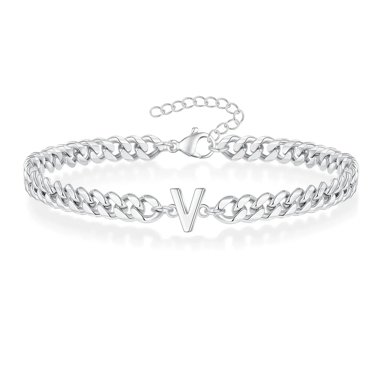 Bracelet torsadé initiale v
