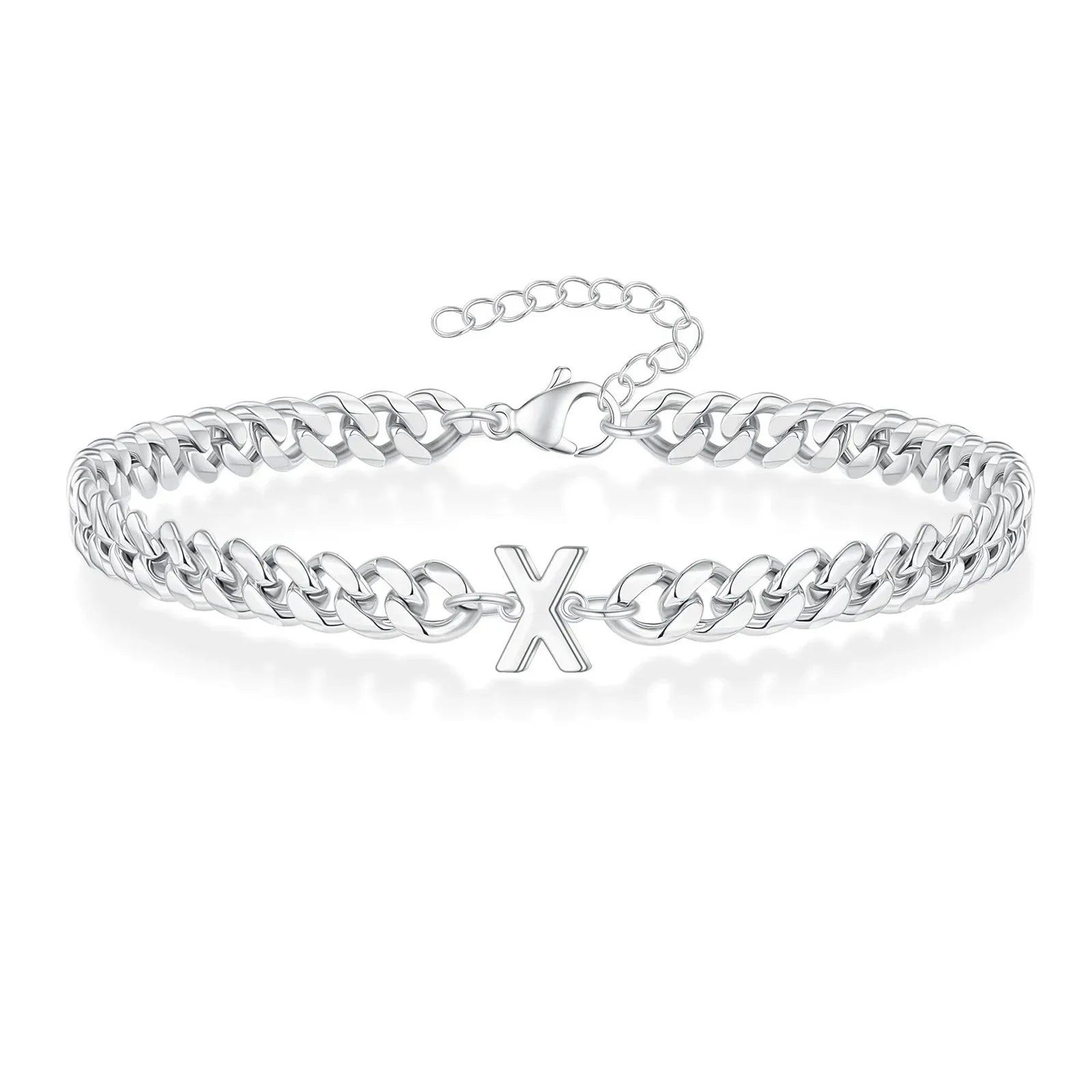 Bracelet torsadé initiale x