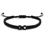 Bracelet tressé initiale y