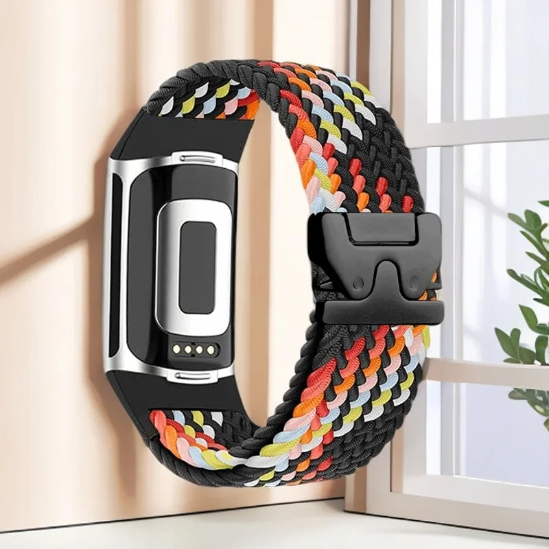 Braided watch band for Fitbit Charge 5, Charge 6