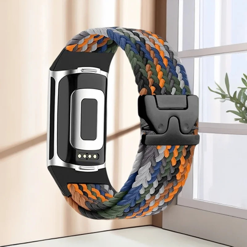 Braided watch band for Fitbit Charge 5, Charge 6