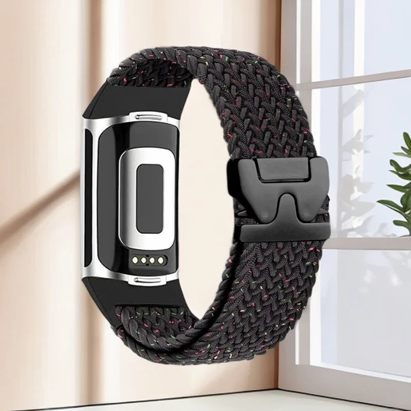 Braided watch band for Fitbit Charge 5, Charge 6
