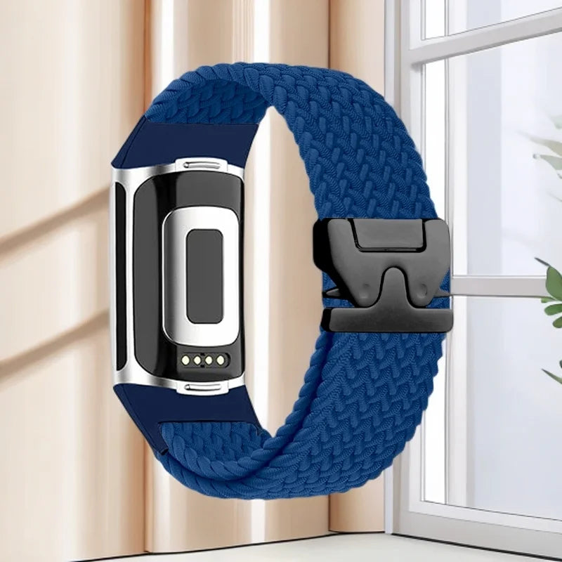 Braided watch band for Fitbit Charge 5, Charge 6