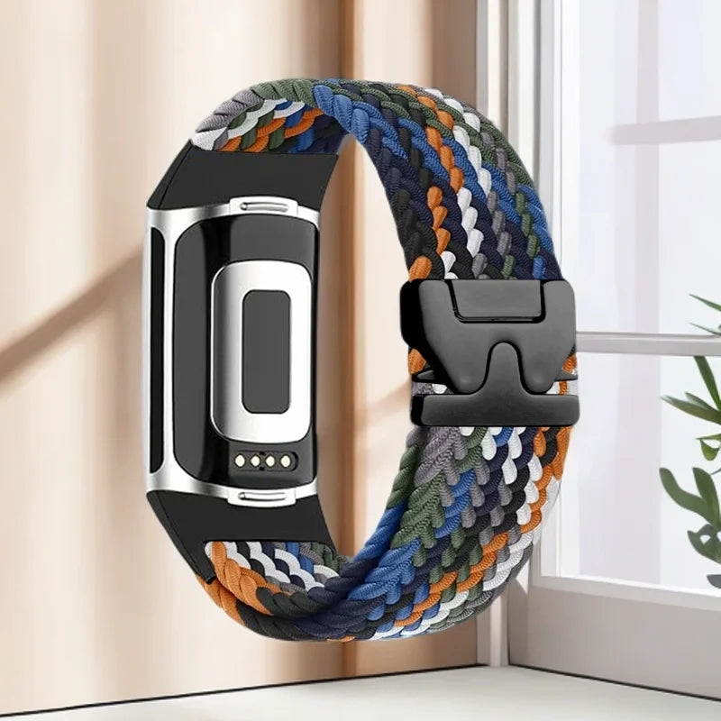 Braided watch band for Fitbit Charge 5, Charge 6
