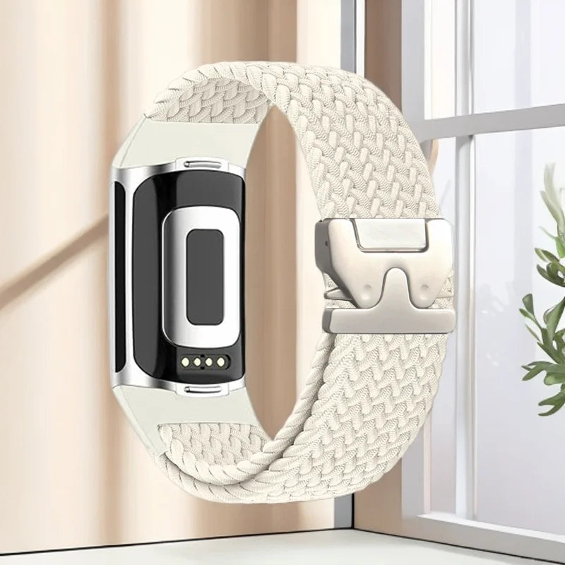 Braided watch band for Fitbit Charge 5, Charge 6