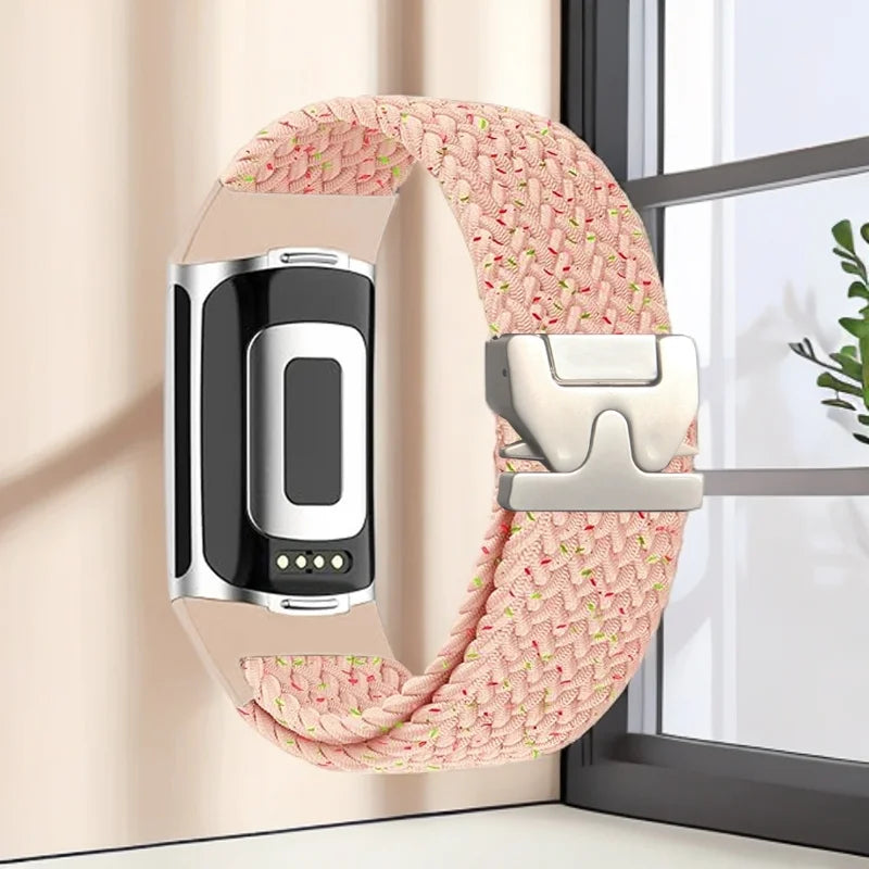 Braided watch band for Fitbit Charge 5, Charge 6