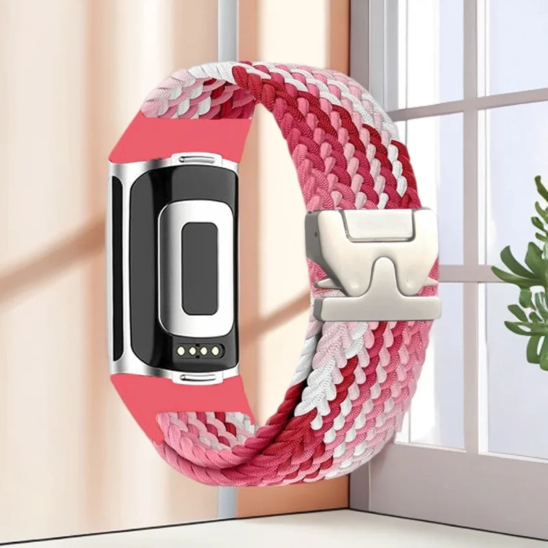 Braided watch band for Fitbit Charge 5, Charge 6