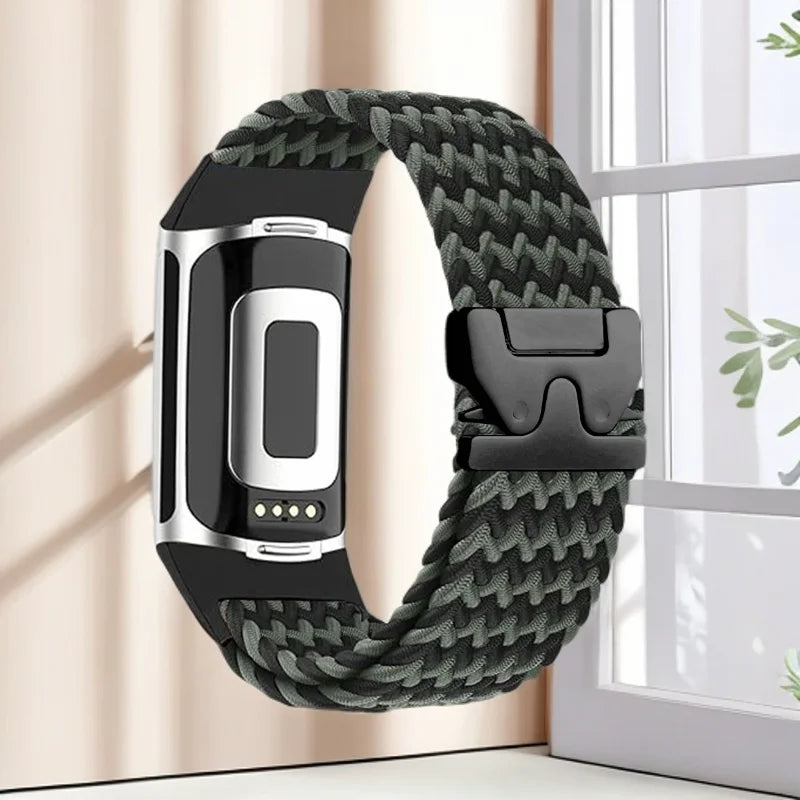 Braided watch band for Fitbit Charge 5, Charge 6