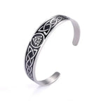Pulsera vikinga Valknut ajustable 
