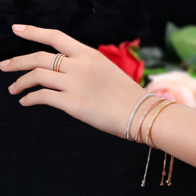 Bracelet avec Zircon Femme