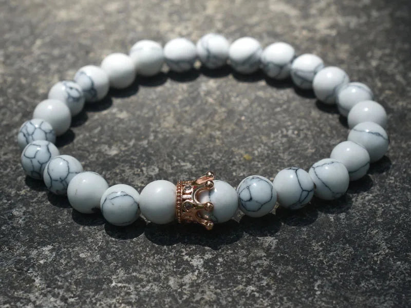 Couple Bracelets King & Queen Crown Chain