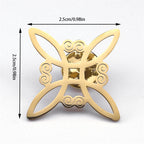 Broche Noeud de Sorcière Pins Wiccan de Protection