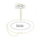 Cadena de Escote para Mujer Collar Joyería de Pecho