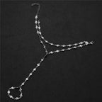 Heart hand and finger chain - women’s hand bracelet