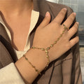 Heart hand and finger chain - women’s hand bracelet