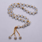 Rosario musulmán elegante - Tasbih islámico de 33 cuentas 