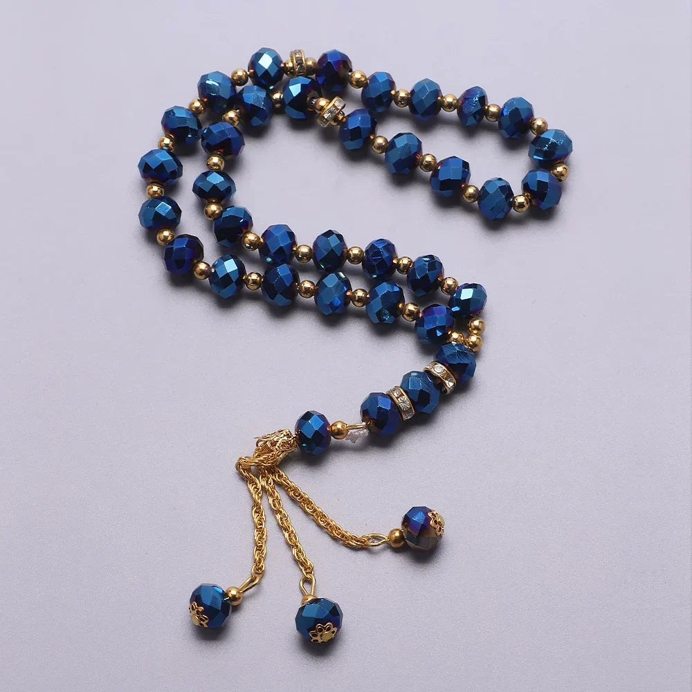 Bracelet chapelet pour homme ou femme arabe marine