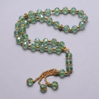 Rosario musulmán elegante - Tasbih islámico de 33 cuentas 