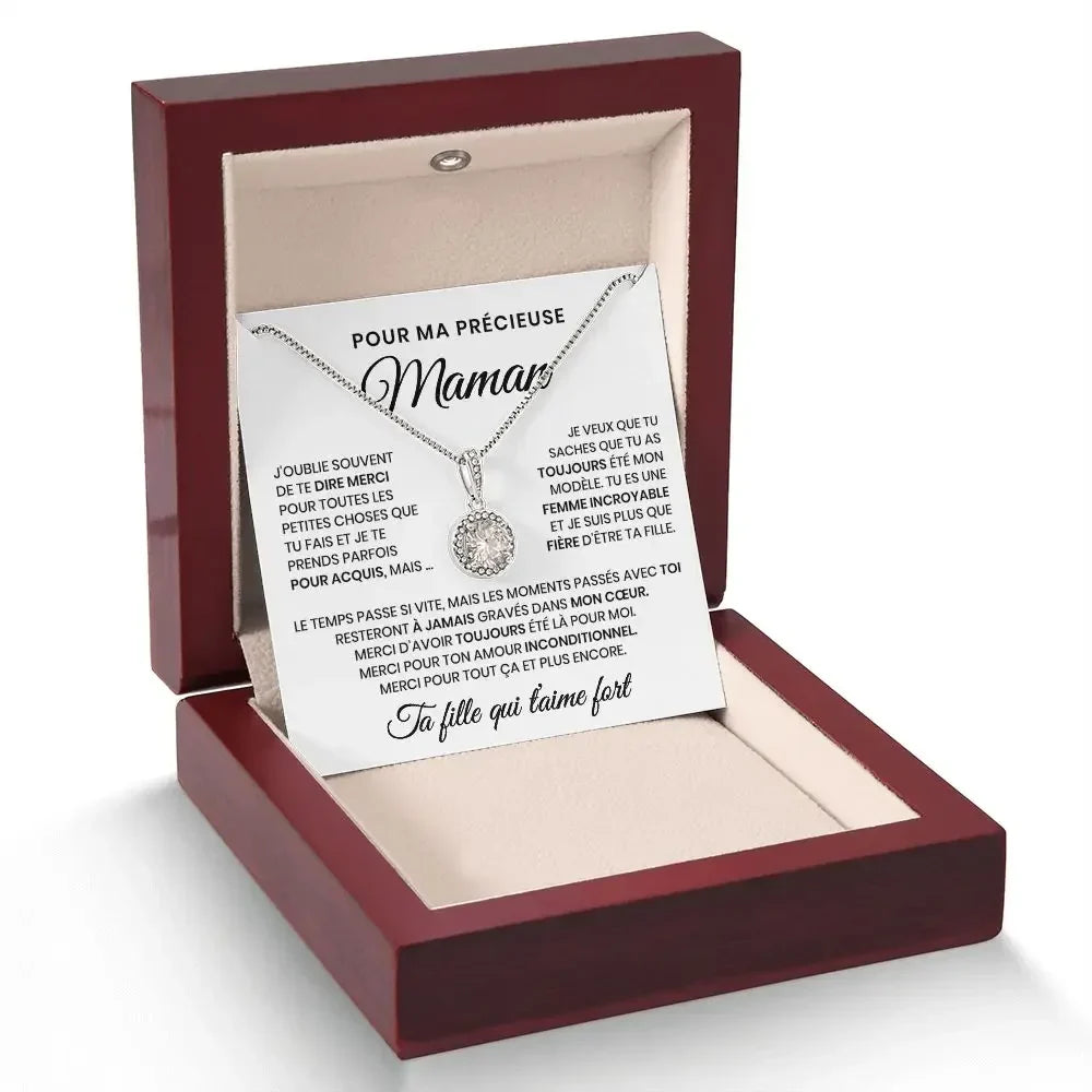 Coffret avec Collier Ma Précieuse Maman