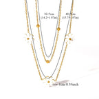 Estuche de 3 Joyas Margaritas Oro