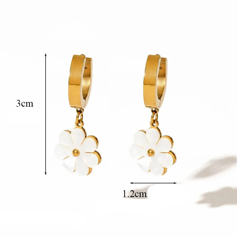 Estuche de 3 Joyas Margaritas Oro