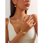 Estuche de 3 Joyas Margaritas Oro