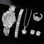 Estuche de 5 Joyas con Estrás