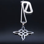 Collier Amulette de Protection Noeud de Sorcière