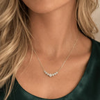 Collier arc éclat d'Artémis - Diamant Moissanite