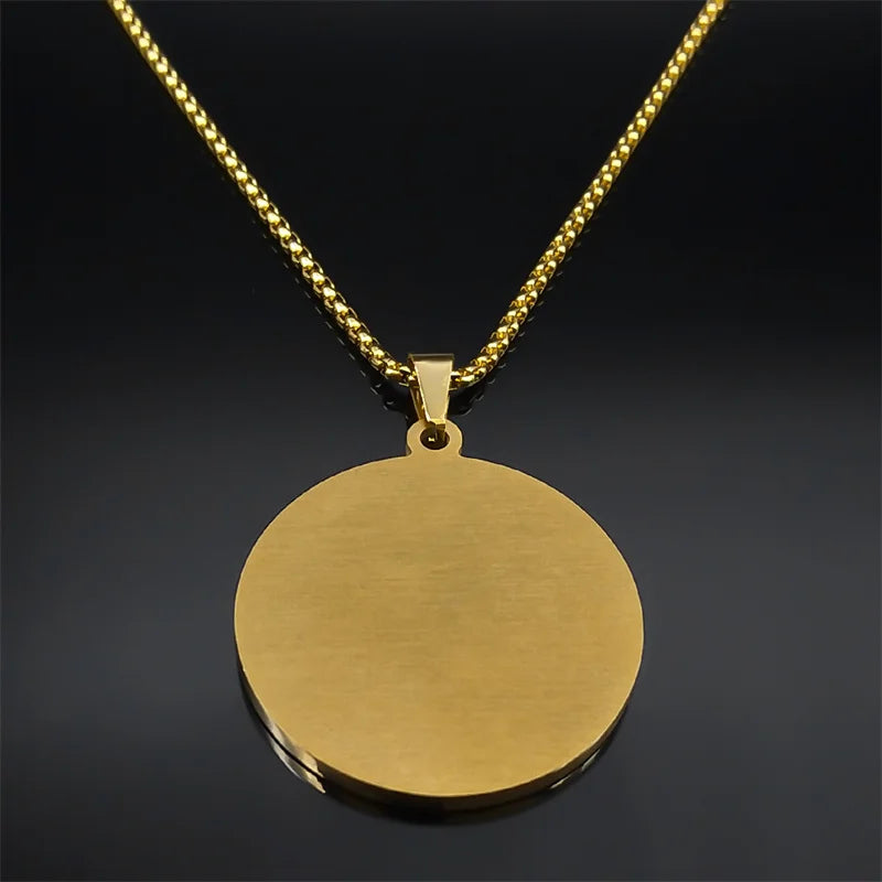 Collier avec pendentif amulette Allah arabe islam musulman 